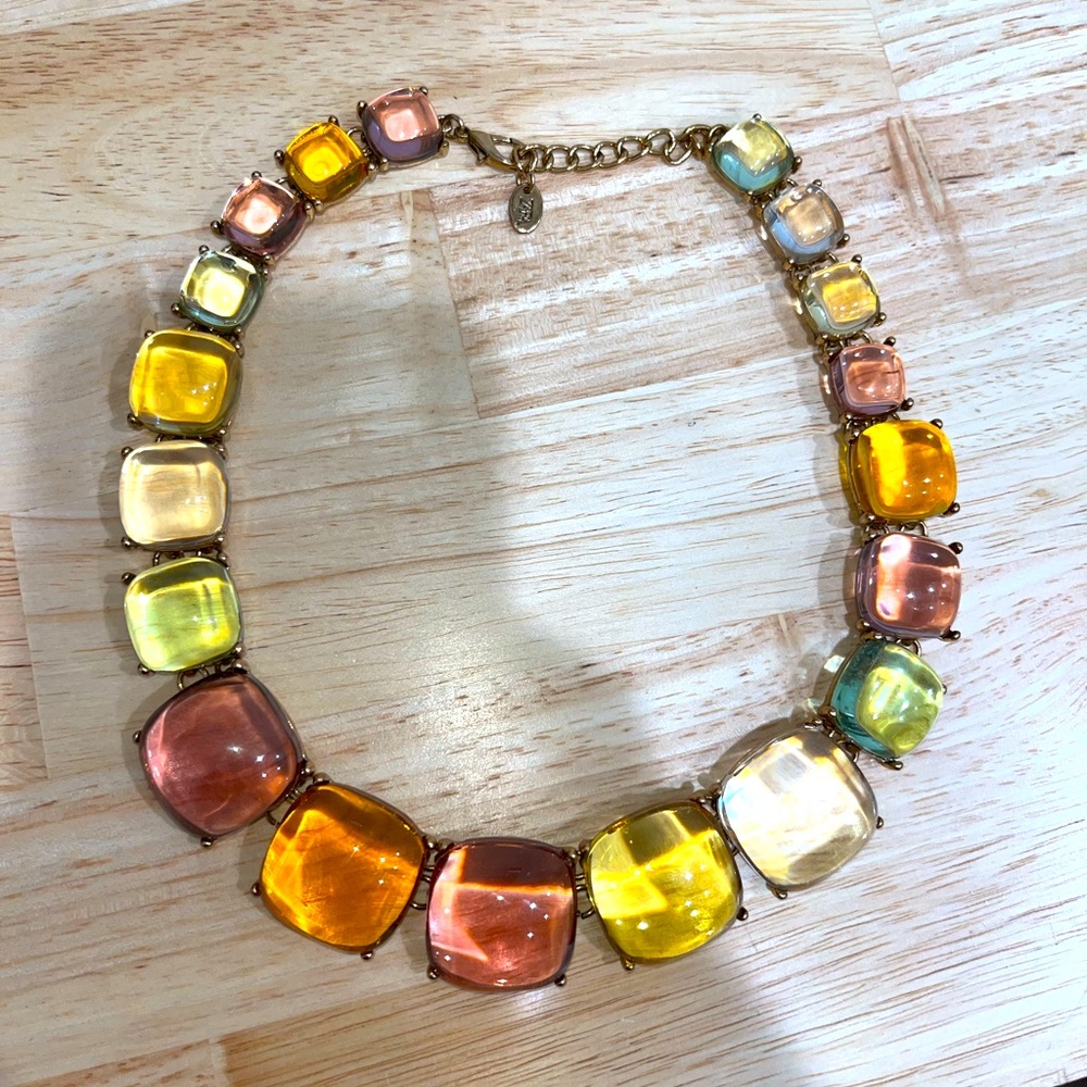 Zara pastel stone necklace